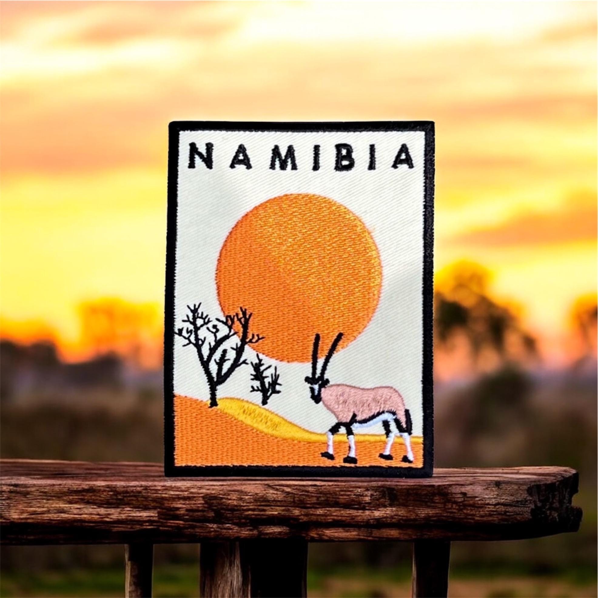 Namibia Afrika Patch (3,5 Zoll) Zum Aufbügeln / Au Produktbild-Vorschau 11