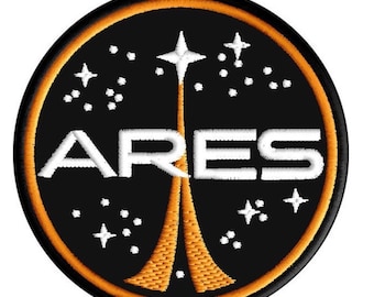 Ares Program Mission-patch Geborduurde opstrijk-/naaibadge (3,5 inch) ruimtepak astronaut kostuumjas souvenir embleem Logo geschenkpatches