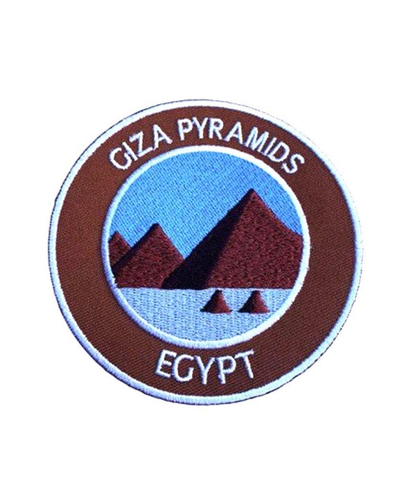 Giza Pyramids Egypt Patch Embroidered Iron or Sew on Badge Etsy