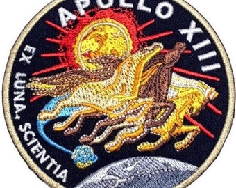 Apollo 11 Patch Iron Sew On Moon Landing Space NASA Astronaut Embroidered Badge - Foto 8