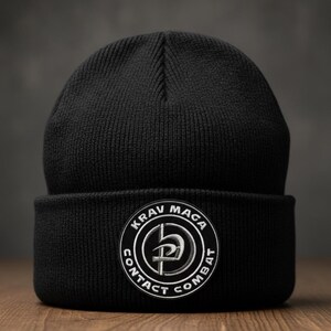 Krav Maga Patch (3,5 Inch) Kontakt Kampf gestickt Eisen / Aufnäher Kimono GI, Turnbeutel, Mütze, Shirt israel Martial Arts DIY Geschenk Aufnäher Bild 4