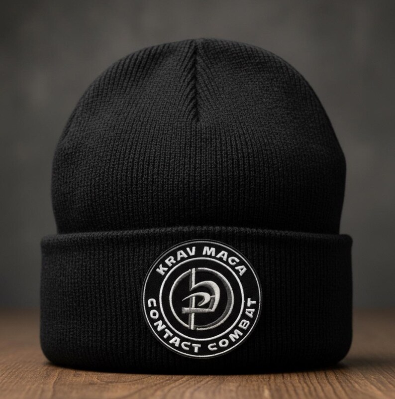 Krav Maga Patch (3,5 Inch) Kontakt Kampf gestickt Eisen / Aufnäher Kimono GI, Turnbeutel, Mütze, Shirt israel Martial Arts DIY Geschenk Aufnäher Bild 4