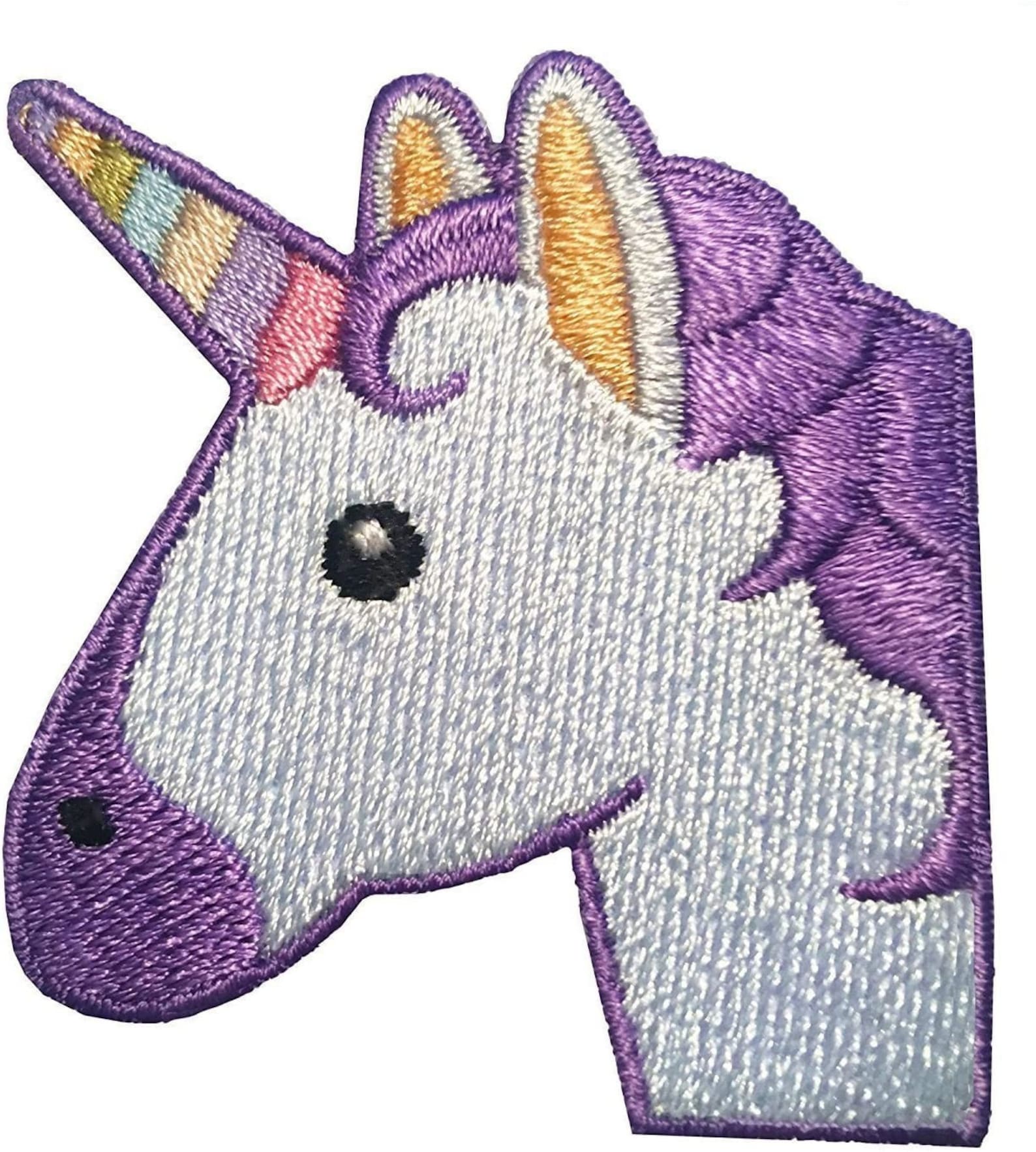 Unicorn Patch 3 Inch DIY Embroidered Iron/Sewon Patches Etsy