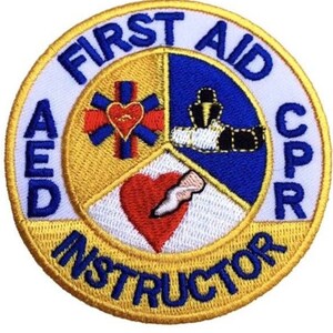 Assorted Embroidered Sew-On Patch-FIRST AID FIRST AID CERTIFIED MEDICAL  SUPPLIES