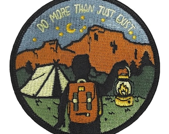 Do More than Just Exist Patch (3.5 ") Aufnäher zum Aufbügeln oder Aufnähen