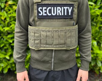 Toppa Riflettente A Gancio E Anello - Per Gilet Tattici E Abbigliamento, Da Cucire O Ferro