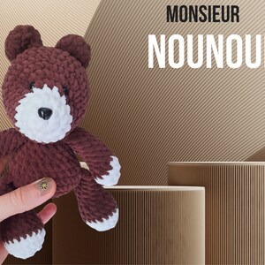 Crochet teddy bear