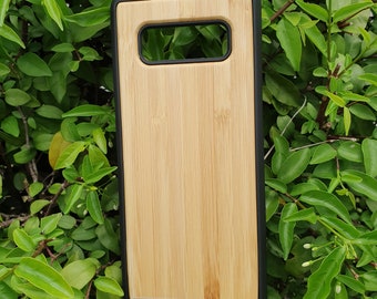 Samsung Galaxy S10 Plus Phone Case Bamboo or Cork Material Eco-Friendly, Sustainable & Great for Vegan