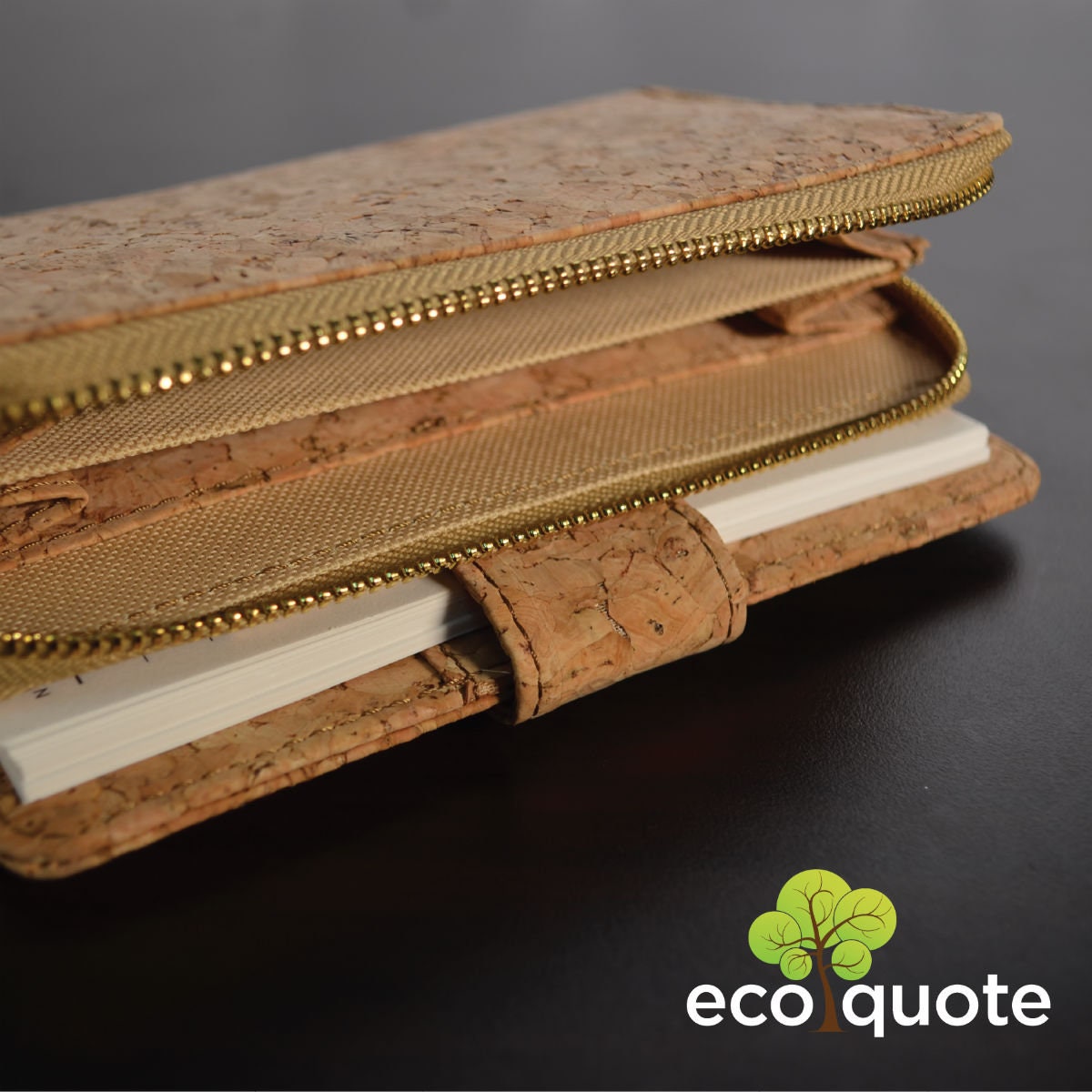 Cork Notebook Deluxe Handmade Ecofriendly & Sustainable Etsy