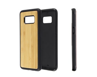 Samsung Galaxy S7 /S7 Edge Bamboo or Cork Phone Case Bamboo Eco-Friendly & Sustainable, Great For Vegan, Environment Concious Friends