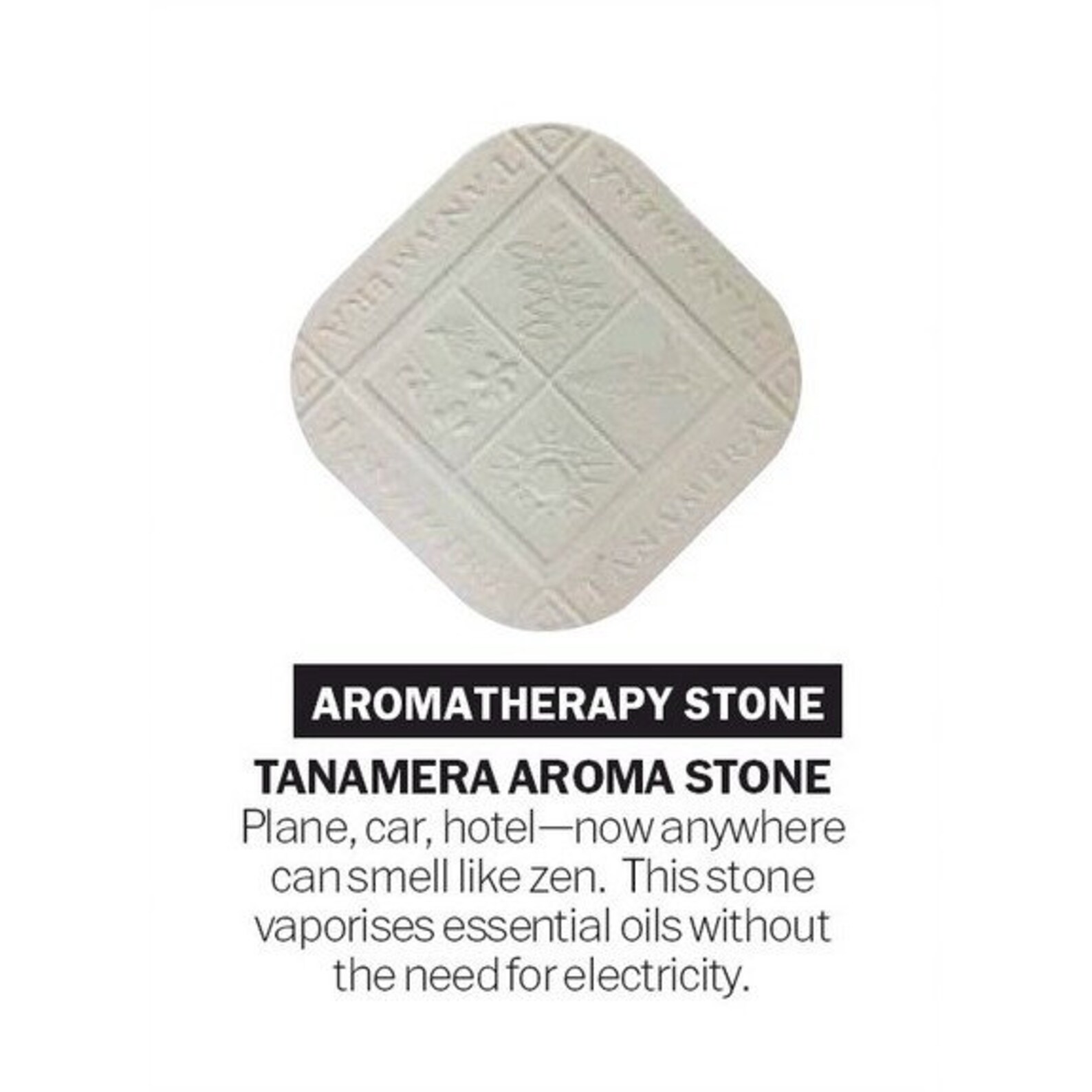 Tanamera Aroma Stone for Essential Oil, Great for Travel, Office & Home