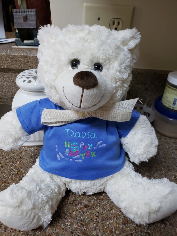 custom teddy bear etsy
