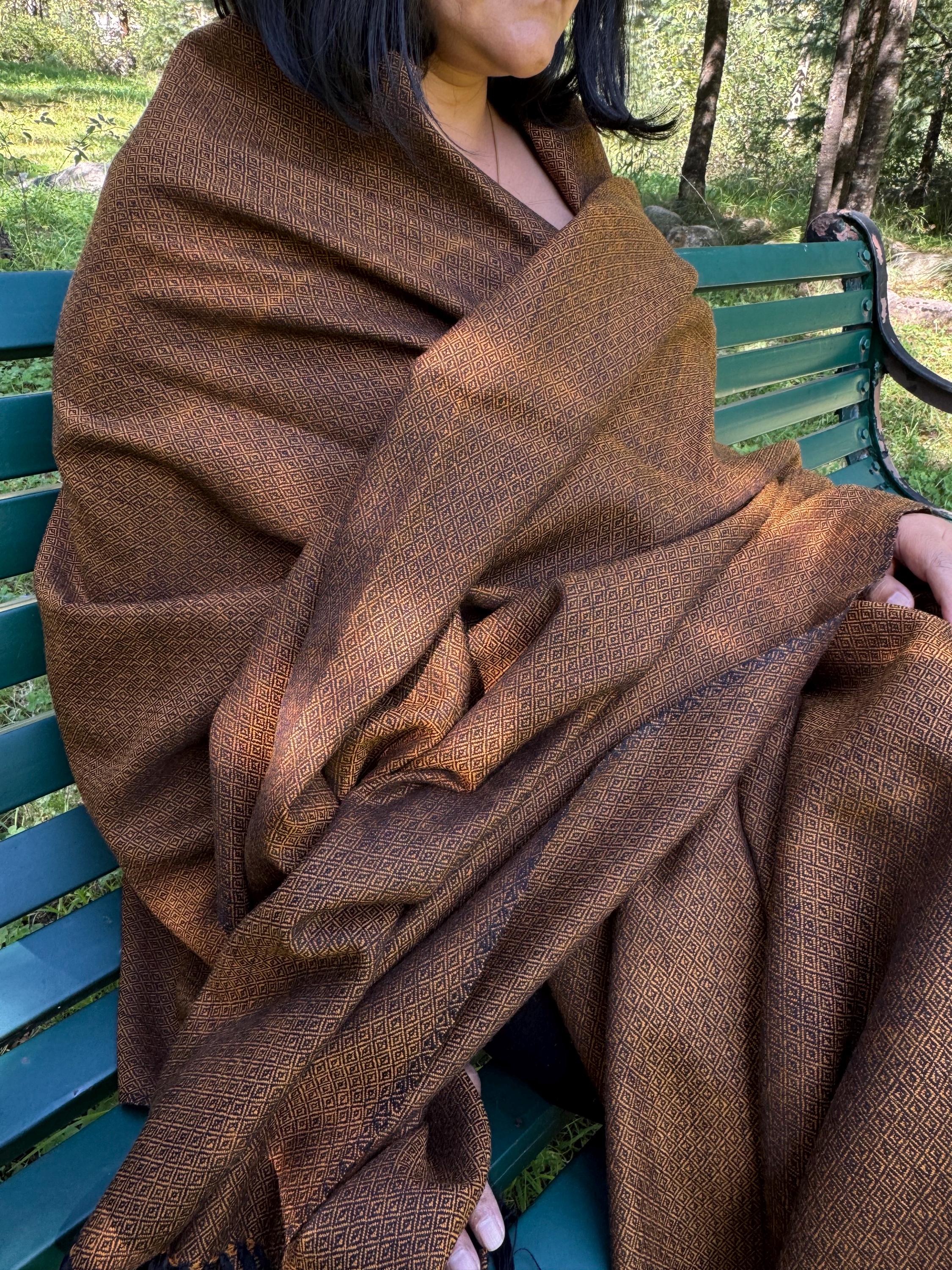 Mustard Yellow Extra Large Wool Scarf - Etsy