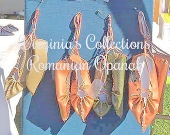 Unique, Original, Distinguished Romanian Charmingly OPINCA/Opanak; Kids sizes - In Stock; Any sizes - by order(!)