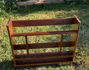 Vintage Mid Century Bookcase Bookshelf Eames Era