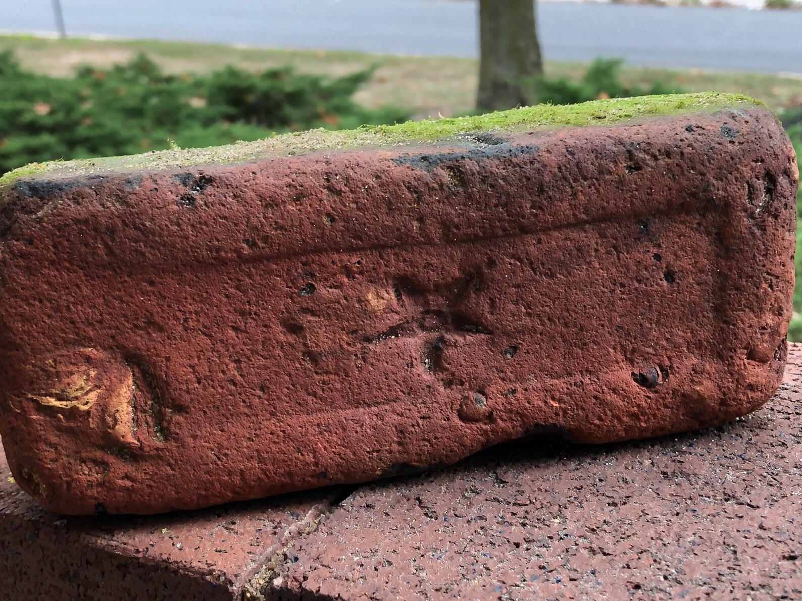 Reclaimed Brick With Star Vintage 100 Year Old Brick Cute Etsy