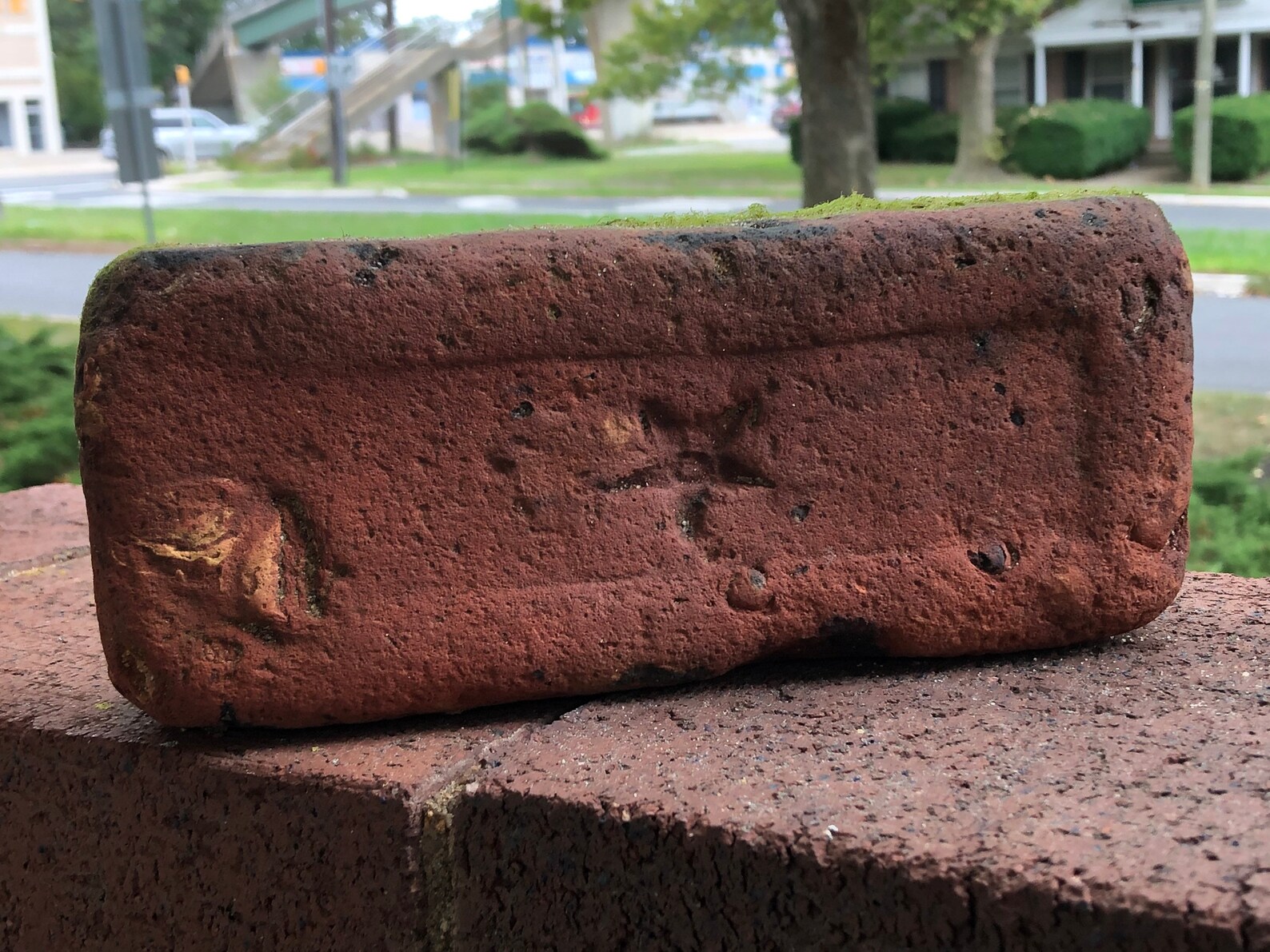 Reclaimed Brick With Star Vintage 100 Year Old Brick Cute Etsy