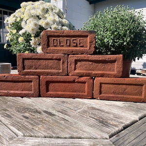 Reclaimed Bricks Matawan New Jersey Close vintage hand made 6 bricks
