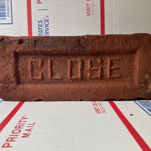 Reclaimed Brick Matawan New Jersey Close 100 year vintage hand made