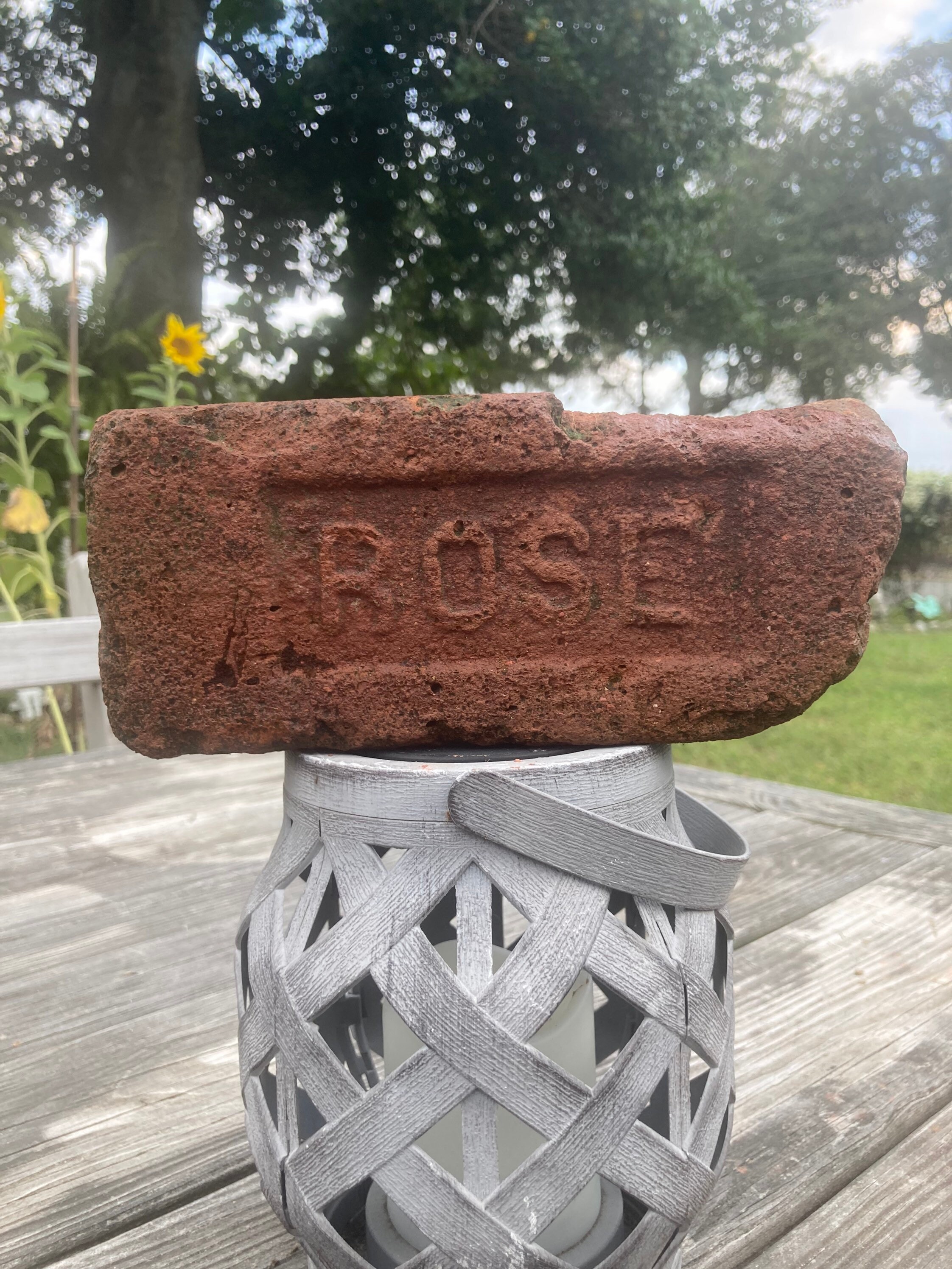 Reclaimed Brick Rose Roseton New York Antique Handmade Red Etsy