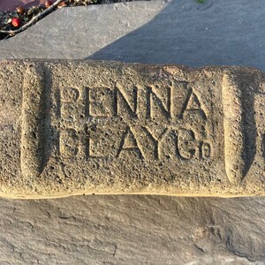 Vintage brick reclaimed PENNA Clay co