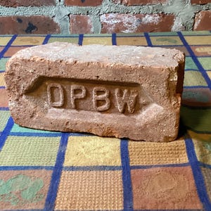 Vintage Stamped Bricks - Etsy