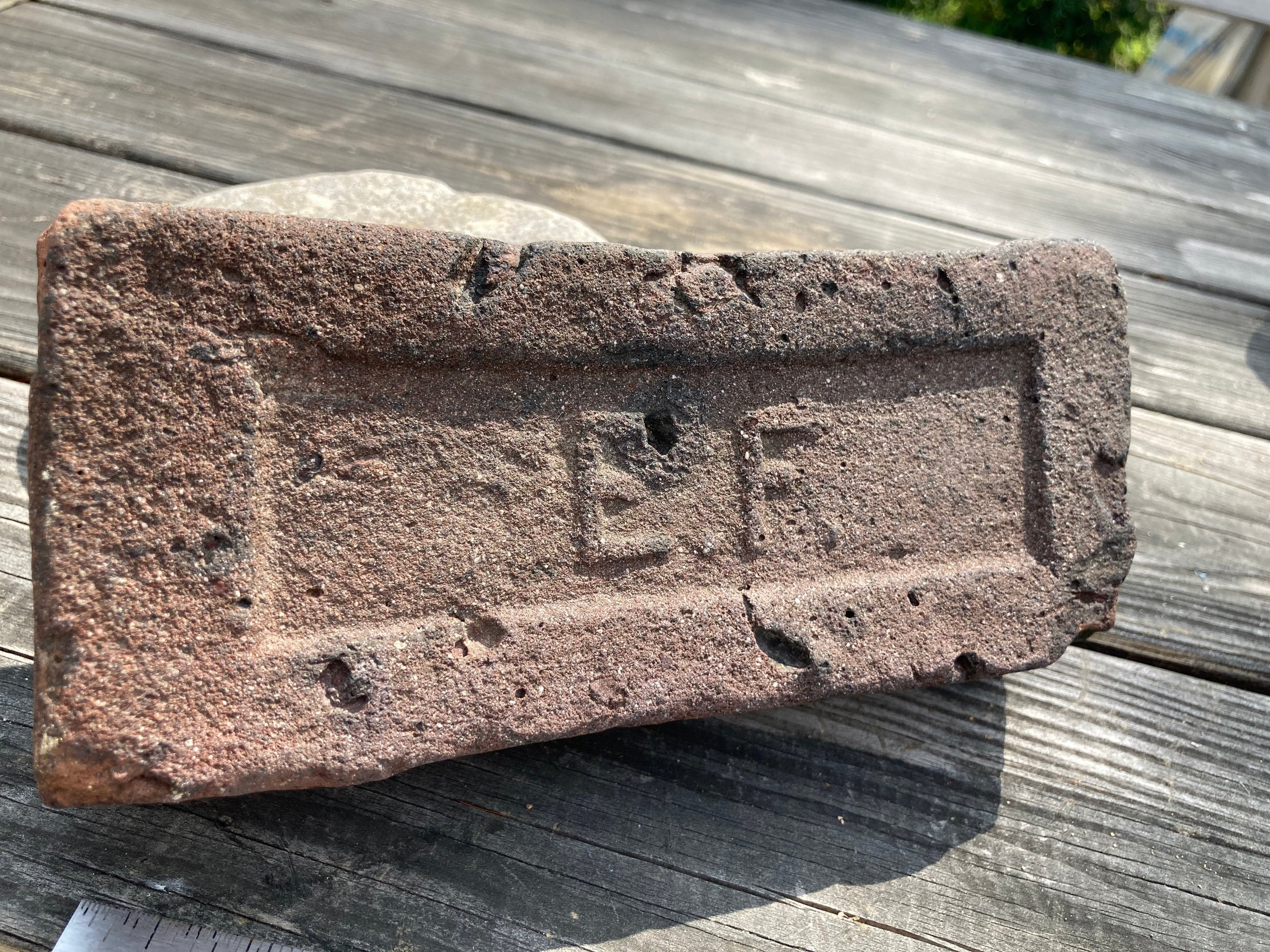Reclaimed Brick 100 Year Old E.F. Red Vintage Handmade Brick Etsy UK