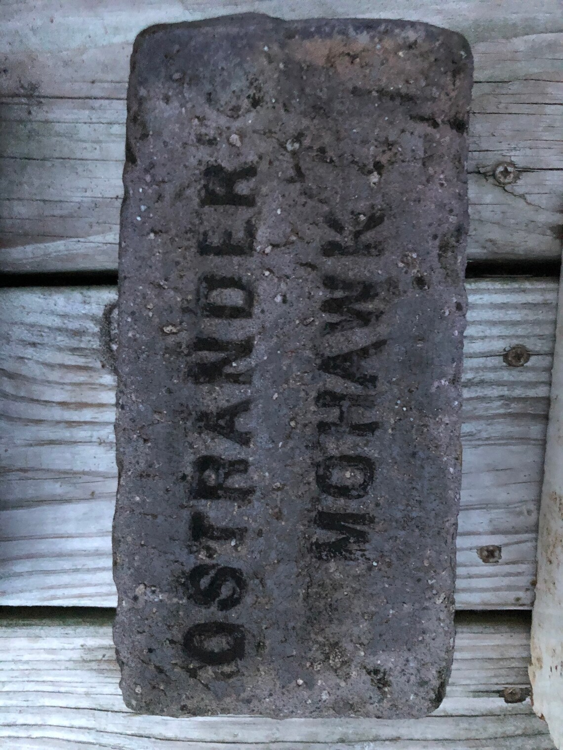 Reclaimed Brick OSTRANDER MOHAWK Troy NY 100 Year Old Vintage Etsy