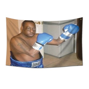 Boxing Green Lester Flag 3x5Feet Funny Tapestry College Dorm Flag For Room Man Cave Frat Wall Outdoor Decor Flag With 4 Brass Grommets