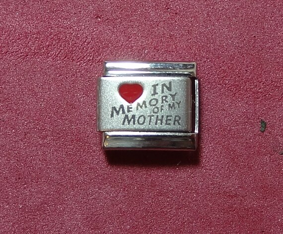 Army Mom Laser Italian Charm