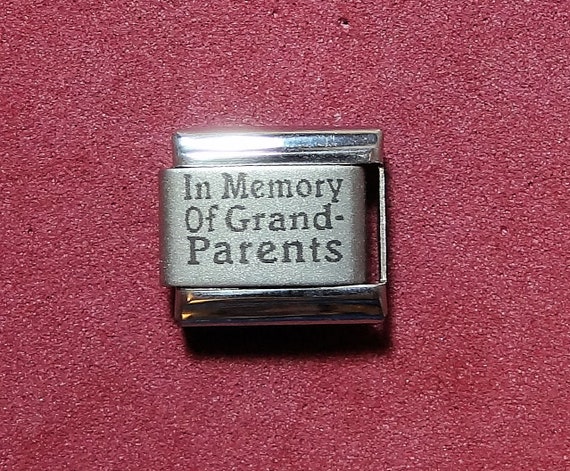 Army Mom Laser Italian Charm