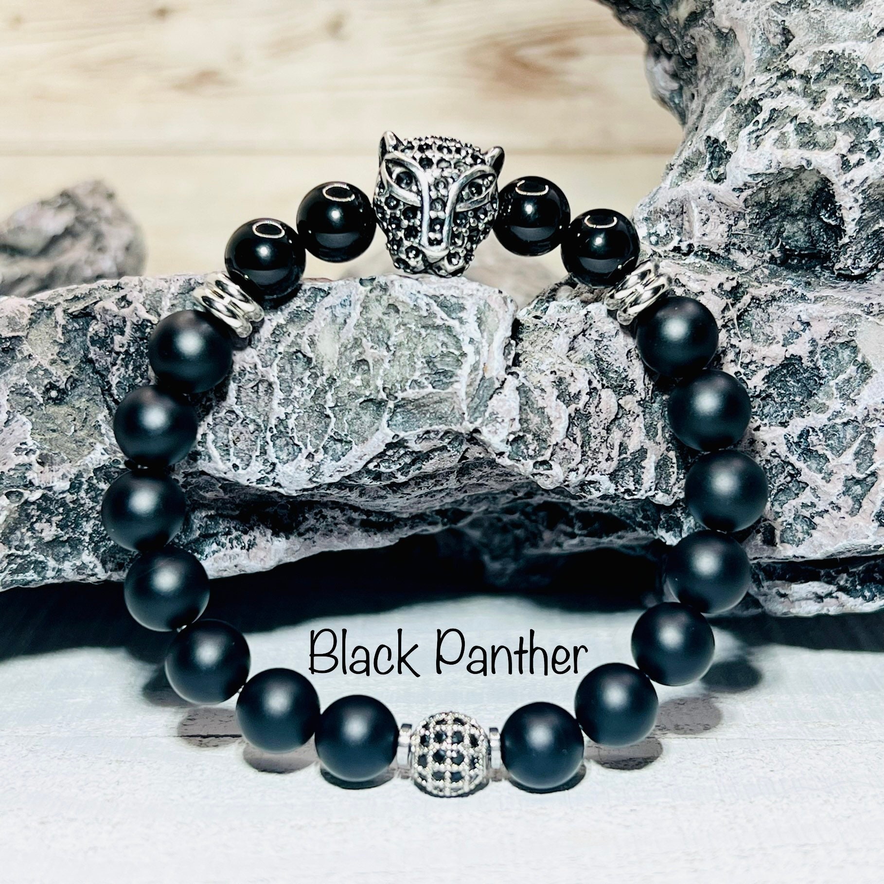 Men's Panther Bangle