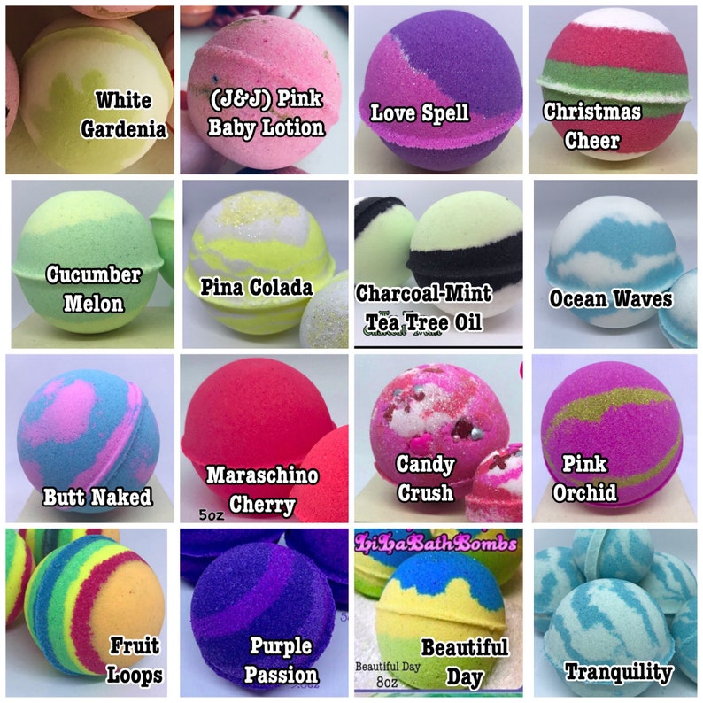 Wholesale Bath Bomb Sampler Package of 50 Various Sizes 20 Etsy