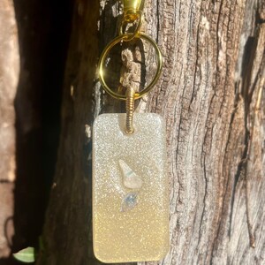 Moonstone Mist Crystal Keychains