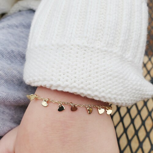 Baby Bracelet Girl/ 14 K Gold Fill/ Toddler Girl Bracelet/ Etsy