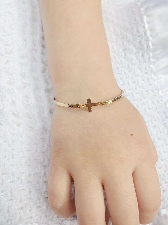 childs christening bracelet