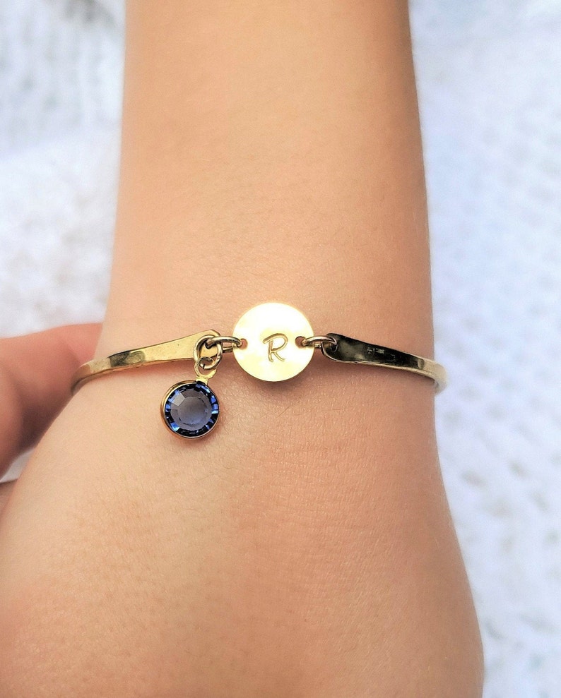 birthstone baby bracelet