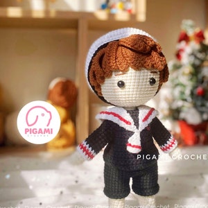Crochet Doll Pattern, Syoaran, Amigurumi Pattern