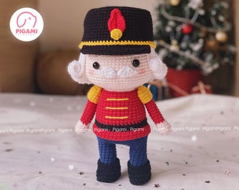 Crochet Doll Pattern Amigurumi Pattern Christmas Nutcracker Cavelier