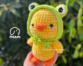 Duck Crochet Pattern, Dudu Animal Amigurumi Patterns