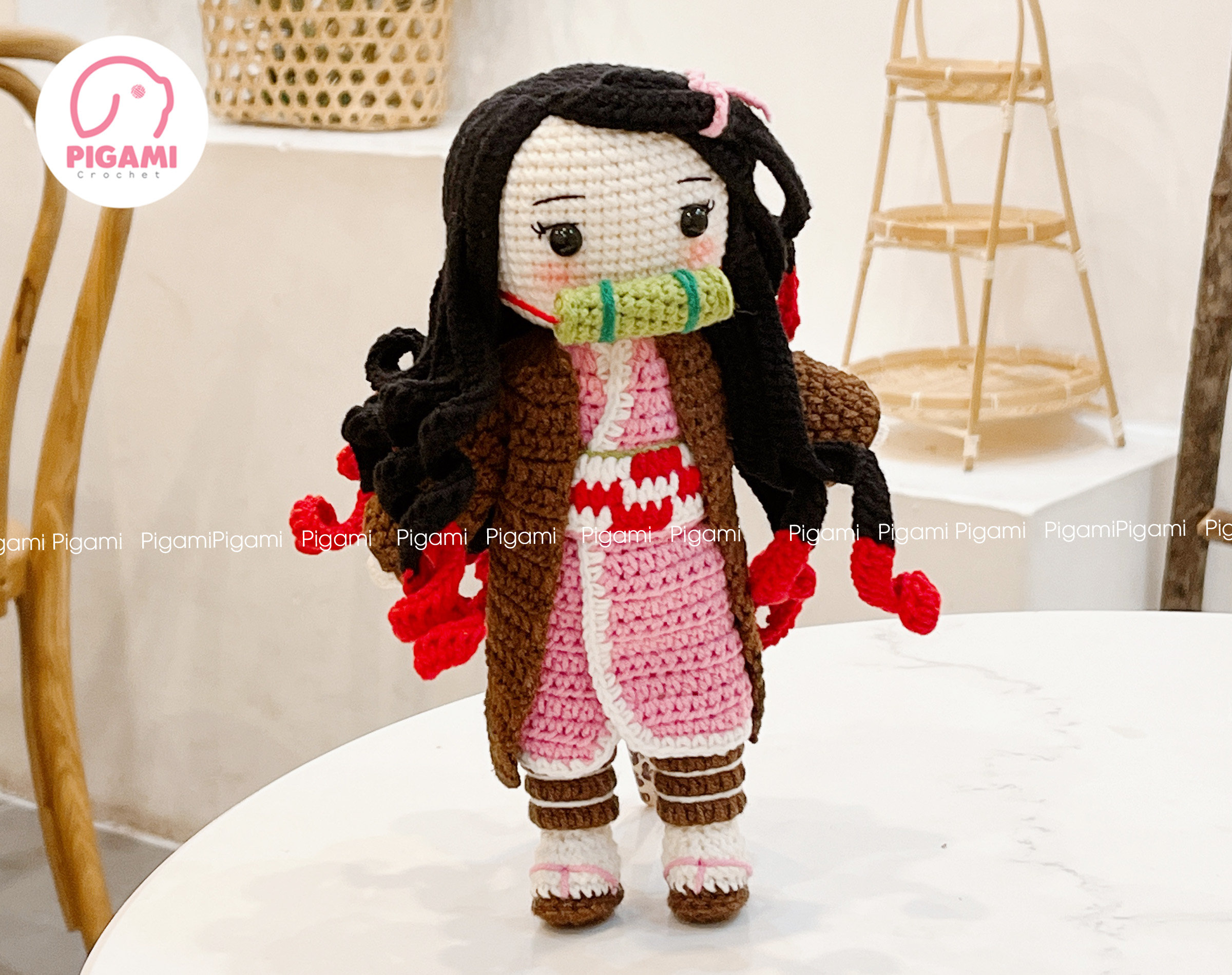 Anime Amigurumi Doll Crochet Pattern - Nezu (PDF Pattern) - Etsy