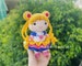 Sailor Moon Eternal Crochet Pattern, Sailor Moon Eternal Amigurumi Pattern, Pigami Crochet | Instant Download (PDF/ENG) 