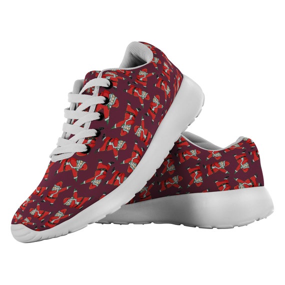 Santa mode Sneakers Casual chaussures pour hommes, femmes, Decor tamponnant Funny cadeaux de vacances Santa mode Sneakers chaussures Casual chaussures Sneakers pour hommes, femmes, Decor tamponnant Funny cadeaux de vacances 84b966