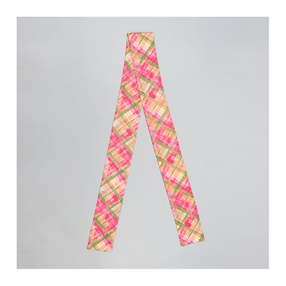 100% Reiner Seidenwille Doppellagiger langer Dünner Schal | Etsy