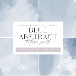 Clipart de textura abstrata azul, png, fundos transparentes de lavagem de aquarela azul claro empoeirado, lavagem azul bebê, download digital,