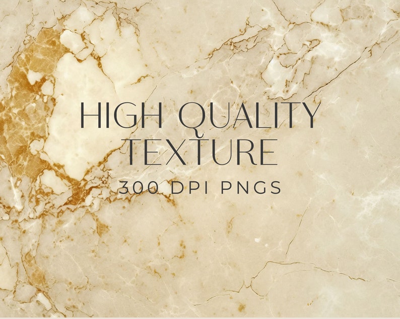 Puede incluir: Una textura de m&aacute;rmol de alta calidad en tonos beige y dorado. La imagen incluye el texto "HIGH QUALITY TEXTURE 300 DPI PNGS".