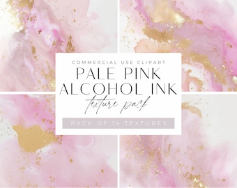 Pale Pink & Gold Alcohol ink Texture, transparent png clipart, Colorful Backgrounds And Patterns, Liquid Ink Clipart, colorful illustration