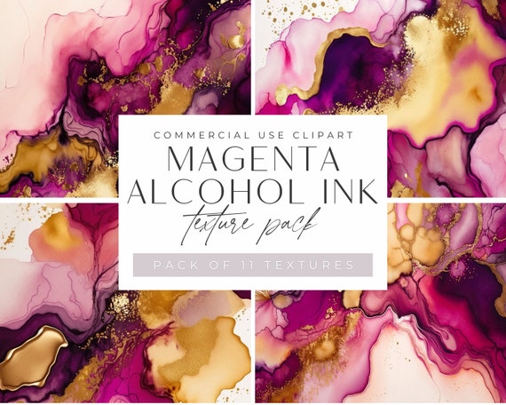 Magenta and Gold Alcohol Ink Texture, jpeg clipart, Colorful Crimson Backgrounds And Patterns, Liquid Ink Clipart,