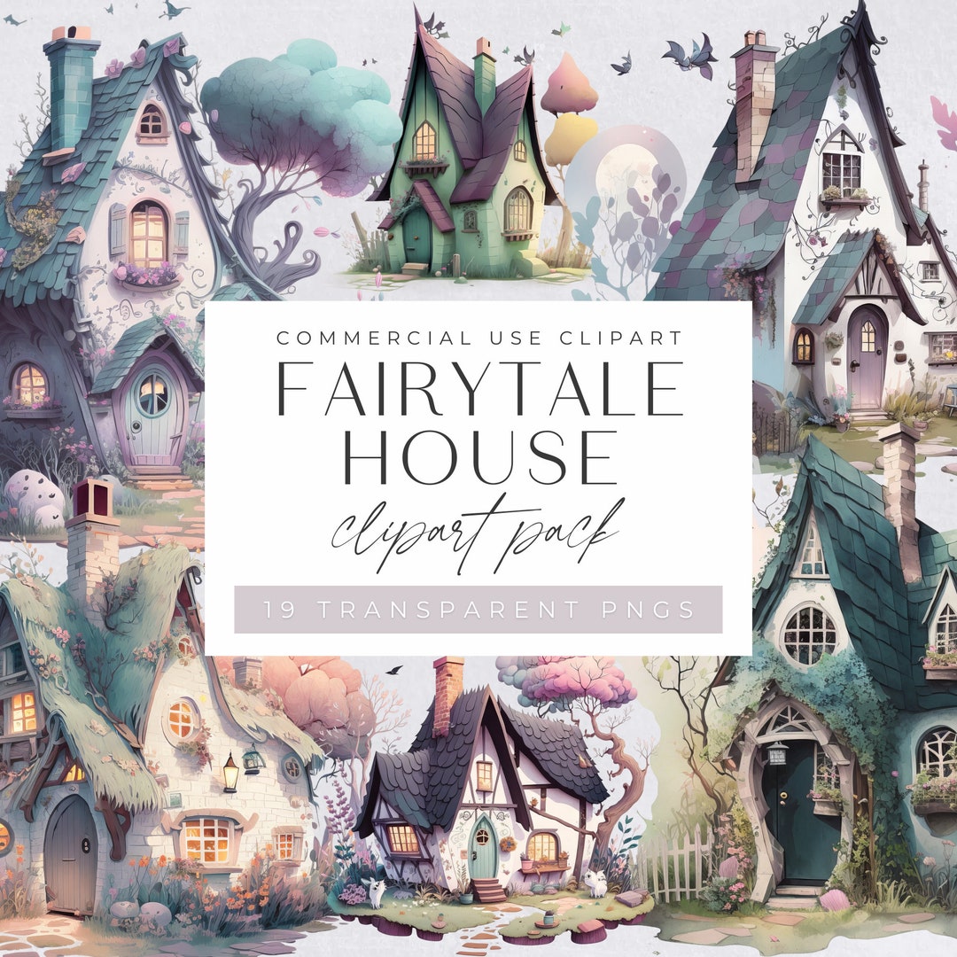Autumn Fairy House, Cute Fairy Door, Scrapbook Junk Journal, Enchanted ...