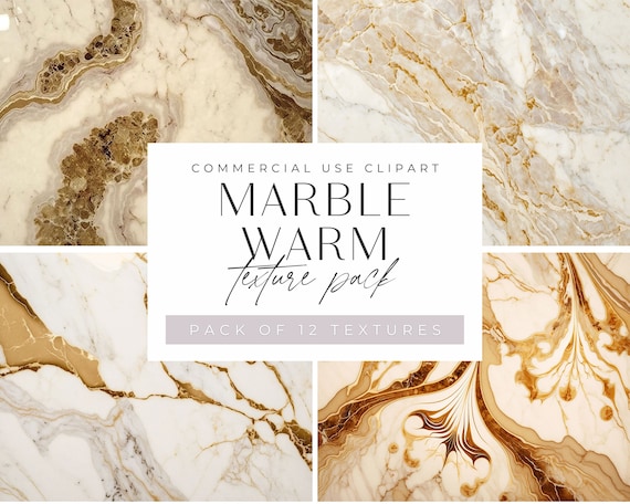 Marble Texture Clipart, Netural, Brown, Beige and Gold, jpeg, Backgrounds & Patterns, colorful illustration, Commercial Use